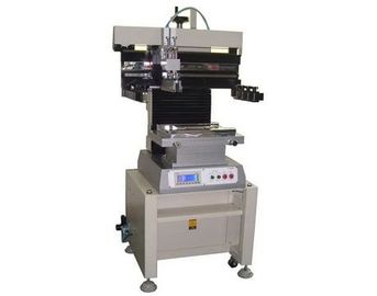Semi Automatic PCB Screen Printing Machine With PLC Touch Screen Panel