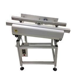 Variable Speed Transfer Wave Solder Infeed Conveyor Parallel Width Adjustment